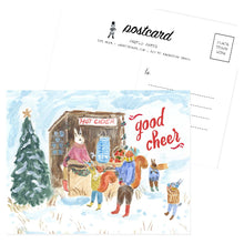 Load image into Gallery viewer, Cider Hut Holiday Postcard
