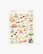 Load image into Gallery viewer, Clear Sticker Sheet - Tea Time
