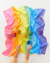 Load image into Gallery viewer, Sarah’s Silks - Enchanted Playsilks - 100% Silk Natural, Waldorf Toys: Fire
