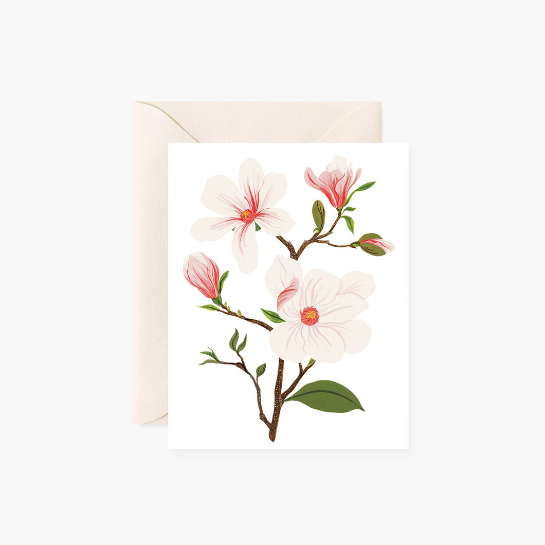 Magnolia Greeting Card - Botanica Paper Co.