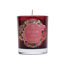 Load image into Gallery viewer, Beeswax Aromatherapy Glass Candle -  Big Dipper Winter Garden Collection
