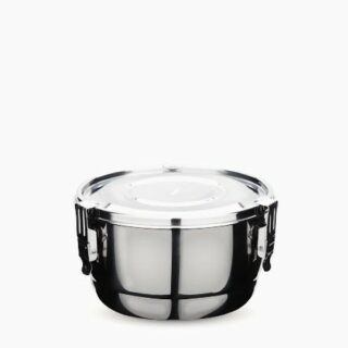 Onyx Stainless Steel 8cm Airtight Food Container