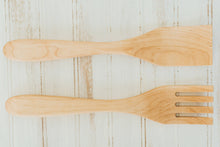 Load image into Gallery viewer, Sugar Maple - 12" Servers - Bee's Oil Finish
