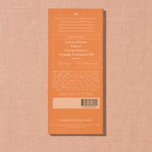 Load image into Gallery viewer, Blood Orange Date-Sweetened Dark Chocolate
