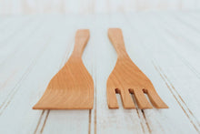 Load image into Gallery viewer, Michigan Cherry - 14&quot; Servers - Bee&#39;s Oil Finish
