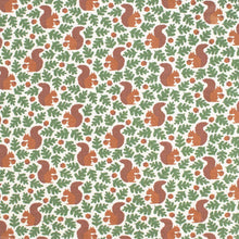 Load image into Gallery viewer, Long-Sleeve Romper - Squirrels Forest Green

