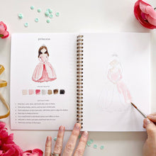 Load image into Gallery viewer, Fairytale watercolor workbook
