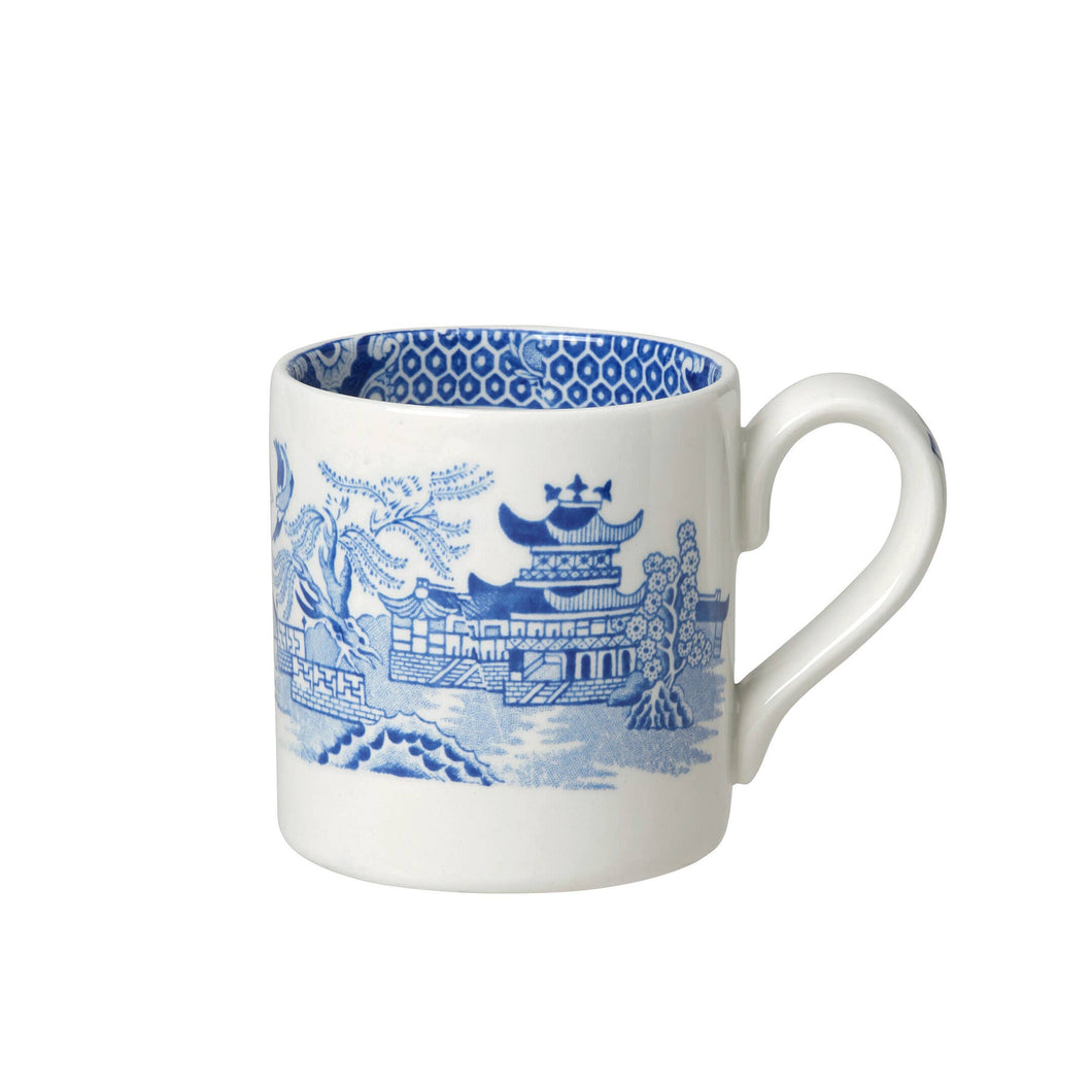 Burleigh Blue Willow Small 1/2 Pint Mug