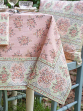 Load image into Gallery viewer, April Cornell – Antique Tablecloth, Rose
