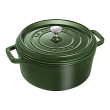 Load image into Gallery viewer, Staub  4 Qt Enameled Cast Iron Round Dutch Oven - Premium Color
