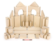 Load image into Gallery viewer, 45 pc. Beginner Set Maple Building Blocks
