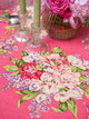 Load image into Gallery viewer, April Cornell – Blanche Tablecloth, Pink
