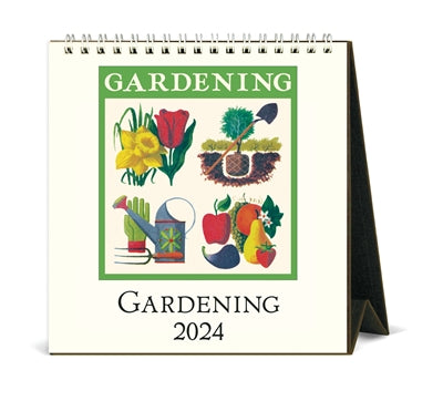 Gardening 2024 Cavallini Desk Calendar