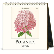 Load image into Gallery viewer, Botanica 2026 Cavallini Desk Calendar

