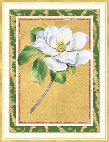 Magnolia Bloom Caspari Boxed Christmas Cards