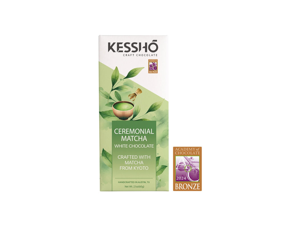 Ceremonial Matcha White Chocolate Bar - Kesshō
