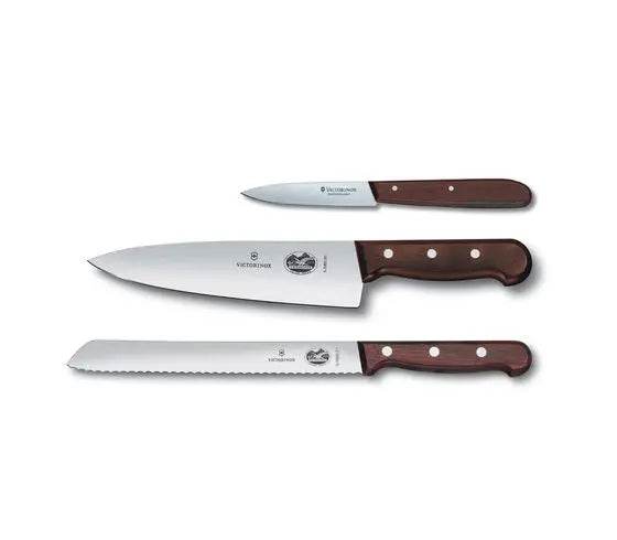 Victorinox - 3 Piece Knife Set - Chef/Brd/ Par