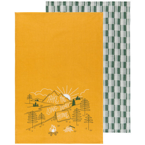 Camp Out Dish Towels - Set of 2