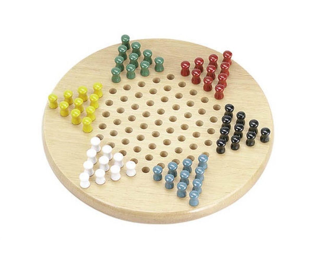 Chinese Checkers - Classic Wooden Board Game