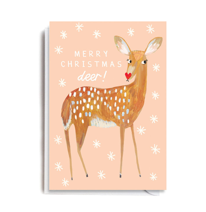 Merry Christmas Deer Card