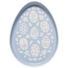 Load image into Gallery viewer, Stoneware Egg-Shaped Serving Tray
