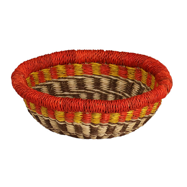 Handwoven 7 inch Bowl - Assorted Colors