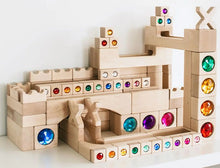 Load image into Gallery viewer, 34 pc. Bright Gem Block Collection with Tray
