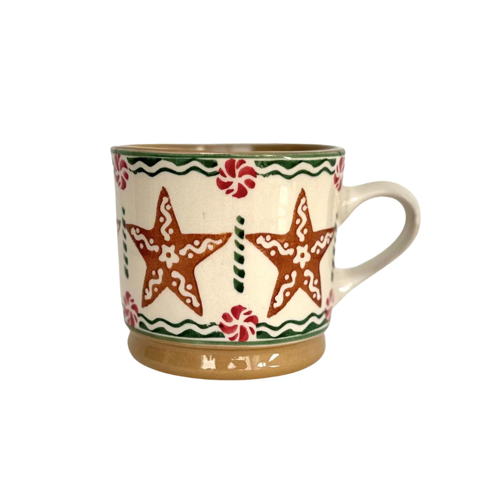 Nicholas Mosse - Large Mug, Gingerbread Star 2024