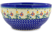 Load image into Gallery viewer, 7&quot; Serving Bowl - Polish Pottery - Pattern D19 - Ceramika Bona
