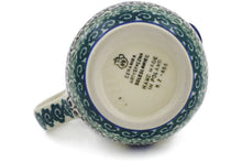 Load image into Gallery viewer, 7 oz Blue Daisies Creamer - Polish Pottery - Ceramika Artystyczna
