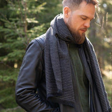 Load image into Gallery viewer, Hile Scarf, Grey 100% Merino Wool - Lapuan Kankurit
