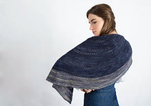 Load image into Gallery viewer, Moon River Shawlette Pattern Malabrigo
