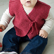 Load image into Gallery viewer, Easy Peasy Baby Jacket by Churchmouse Yarns - Knitting Pattern
