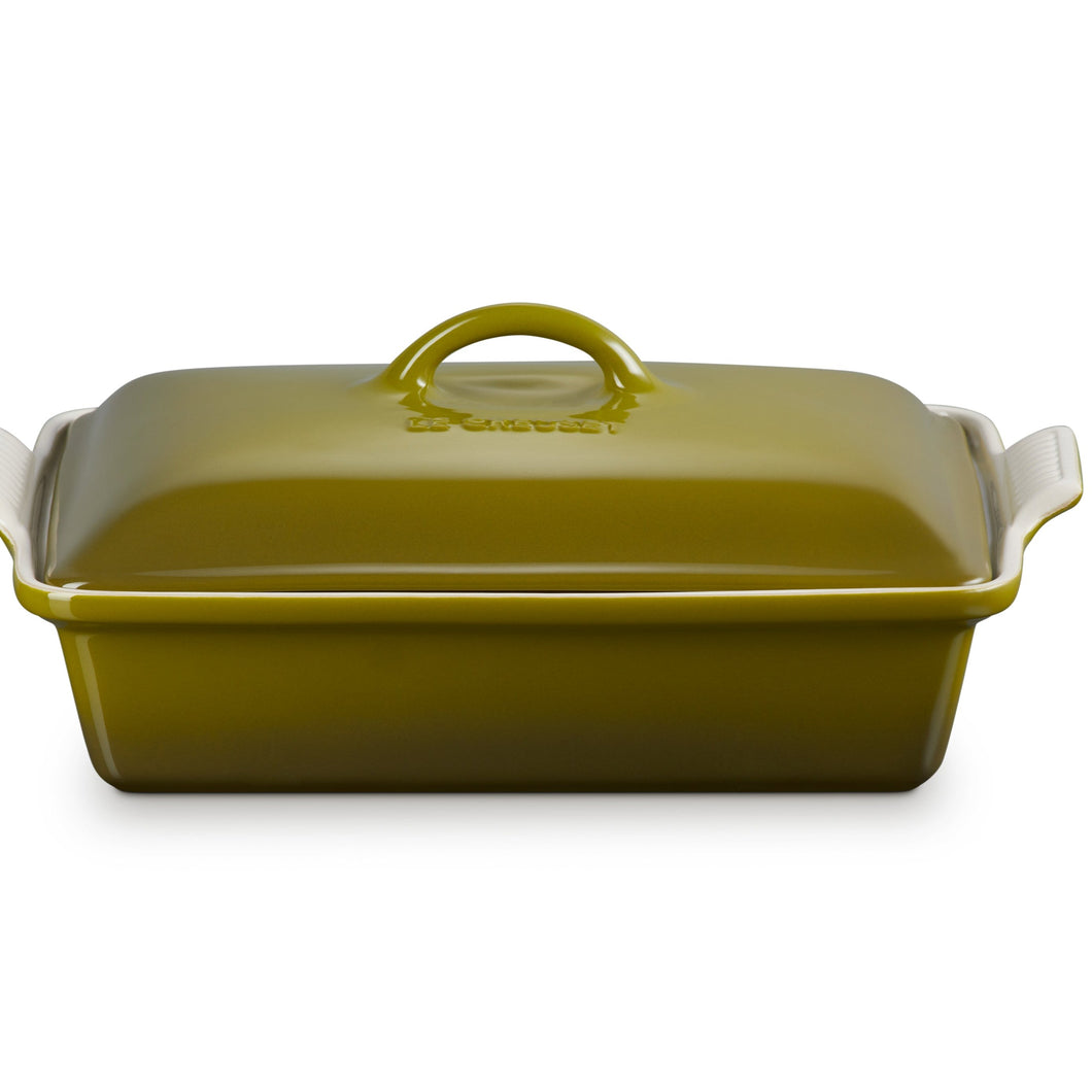 Le Creuset – Heritage Rectangular Covered Casserole, Olive