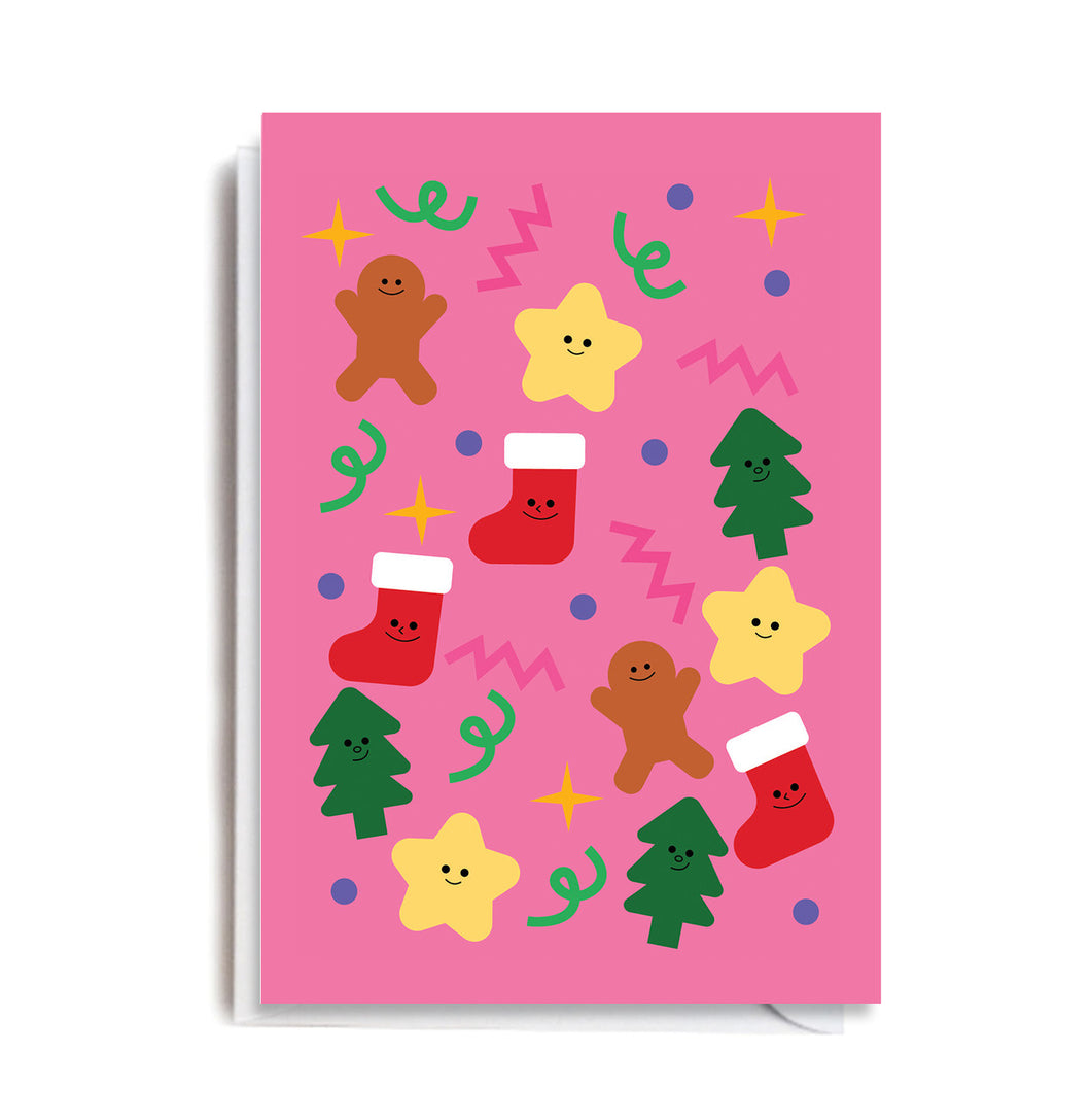 Christmas Stockings Card