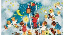 Load image into Gallery viewer, Little German Advent Calendar Card
