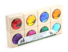 Load image into Gallery viewer, 8 pc. Bright Large Gem Blocks
