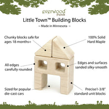 Load image into Gallery viewer, 4 pc. Little Town Blocks Skyscraper Set
