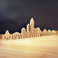 Load image into Gallery viewer, 5 pc. Little Town Blocks Neighborhood Set
