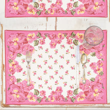 Load image into Gallery viewer, April Cornell - Bengal Placemat - Pink
