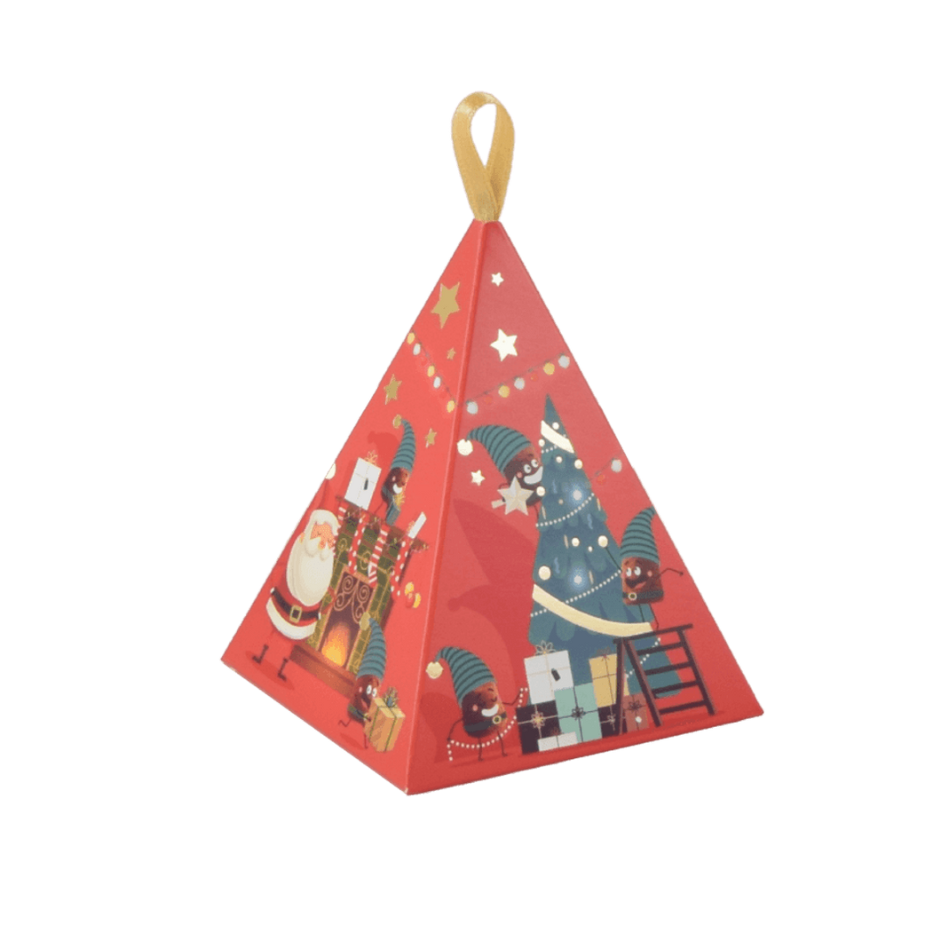 Mathez - Cocoa-powdered Truffles, Christmas Pyramid