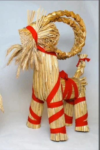 Bearded Straw Goat  (made in Sweden) 13 inch