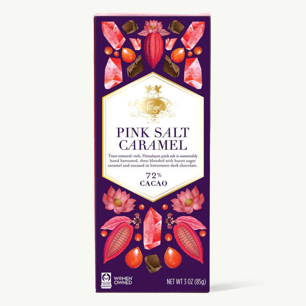 Pink Salt Caramel 72% Cacao – Vosges Haut Chocolat