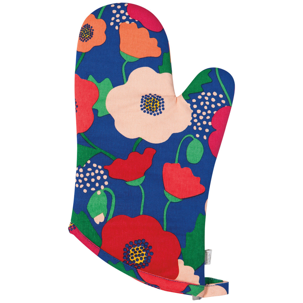 Oven Mitt - Poppy