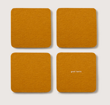 Load image into Gallery viewer, Bierfilzl - Square Felt Coaster
