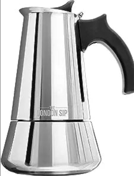 London Sip Stainless Steel Espresso Maker