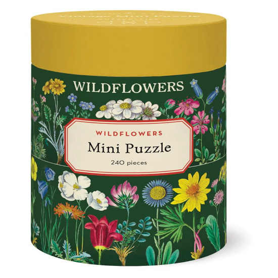 Wildflowers 240 Piece Mini Puzzle- Cavallini