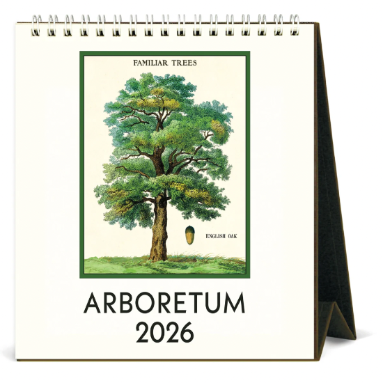 Arboretum 2026 Cavallini Desk Calendar