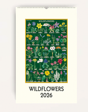 Load image into Gallery viewer, Wildflowers 2026 Cavallini Wall Calendar
