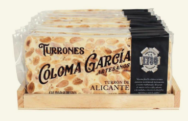 Hard Turron Nougat with Marcona Almonds and Orange Honey